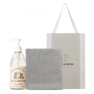 더마음가는 선물set 주방세제 500ml 1개 + 호텔타올 200g 1개
