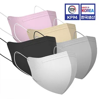 가드데이 힐타임 헤어브이핏 KF94마스크 황사 방역 미세먼지 차단 마스크 // 국산