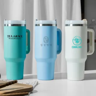 일상안애 대용량 핸들 텀블러 1180ml