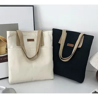 에코 캔버스숄더백 학교 학원 보조가방 홍보물품 에코백