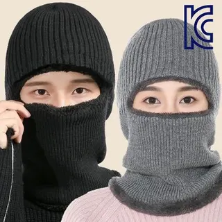 코스모 일체형 바라클라바 모자+넥워머