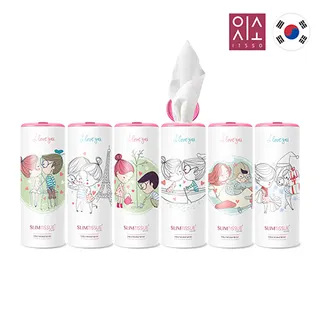 잇소 슬림티슈 커플티슈(기성품+스티커부착)