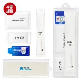 [시니바이트] 플랜 휴대용 어메니티 4종 세트