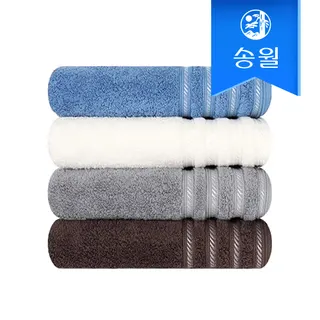 송월타월 호텔컬렉션 뉴필라라인 코마사 40수 세면타올 기념수건 답례품