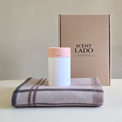 가습기 — [센트라도] 패턴 담요+아이리버 미니가습기 세트