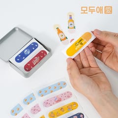 굿즈 — 모두애 종이 밴드 굿즈 풀컬러인쇄